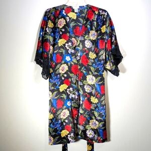 Fantasies by Morgan Taylor Floral Robe S